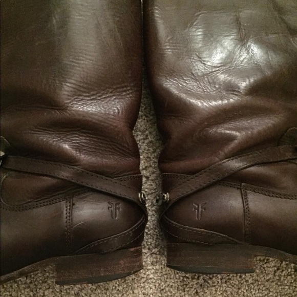 Frye boots; Lindsay Plate - Picture 3 of 6